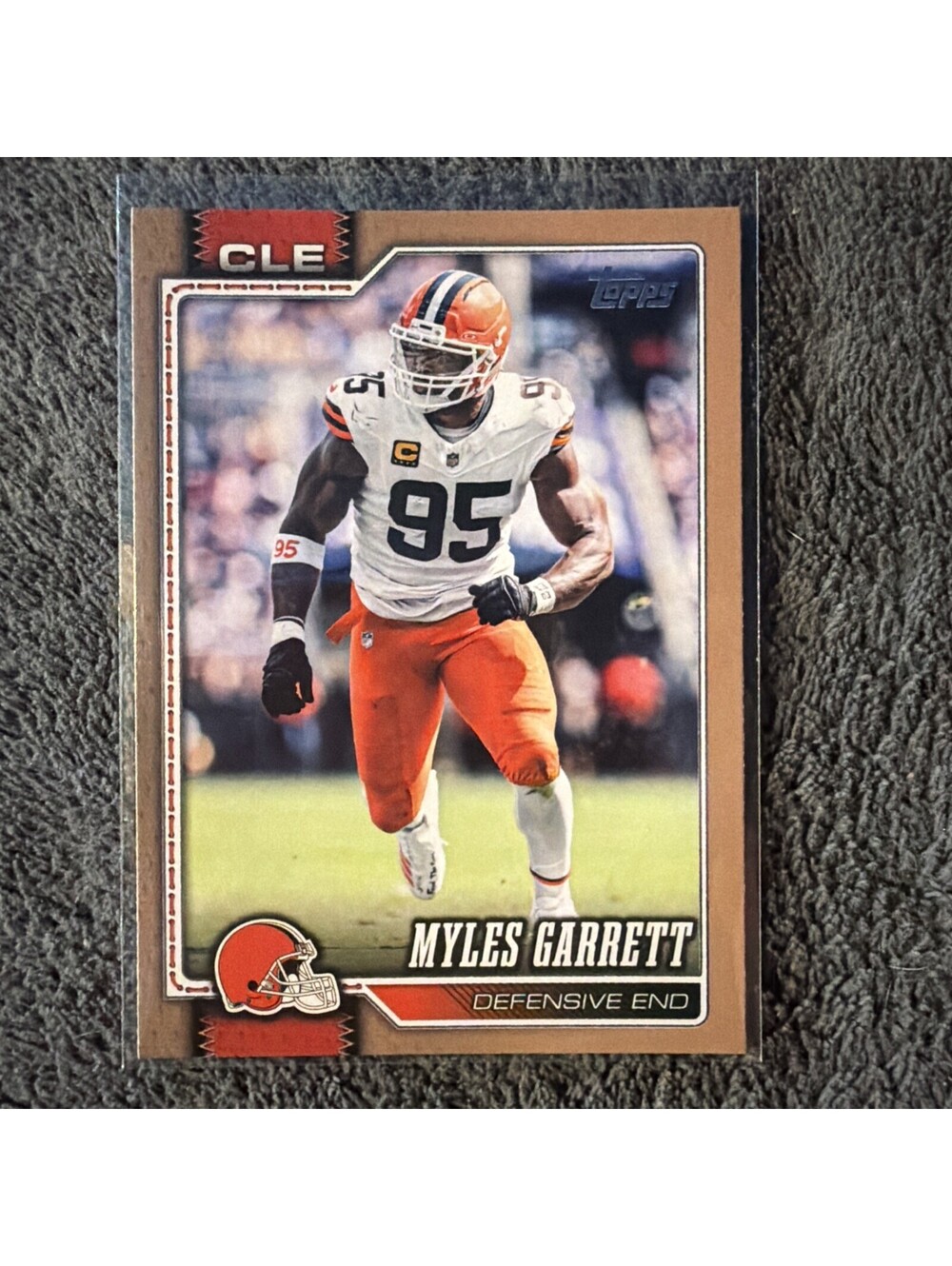 Topps Flagship 2026 Myles Garrett Cleveland Browns #49 Serial Numbered /2026